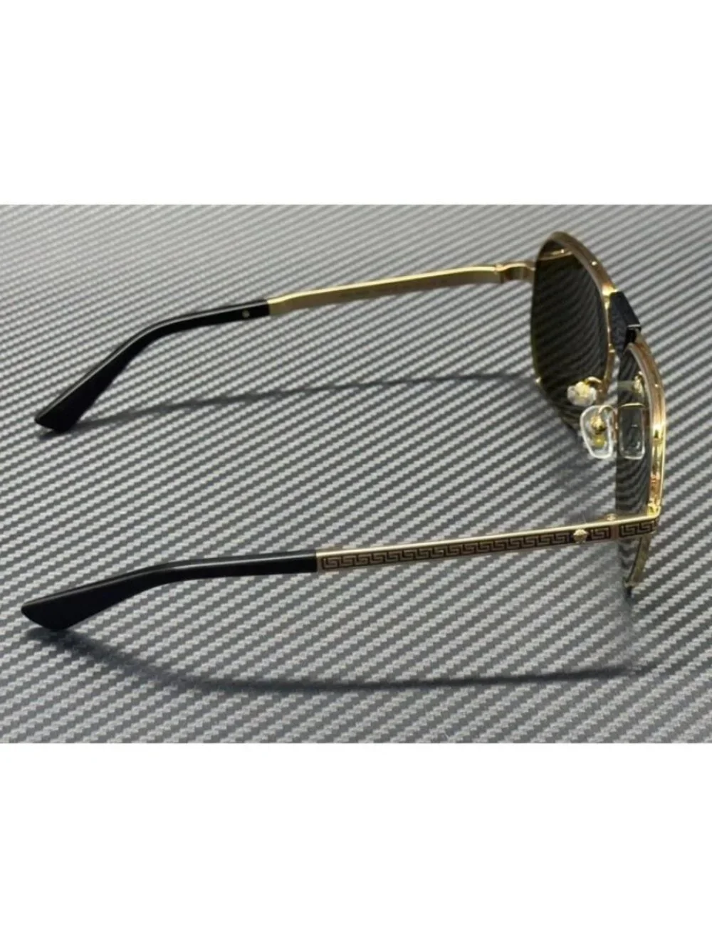 New Versace Men Gold Sunglasses 61-12-145